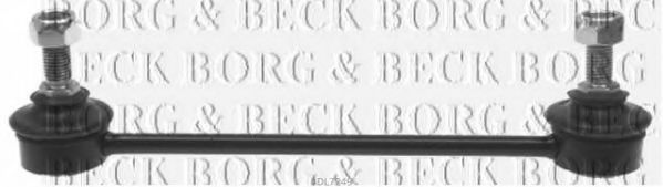 Тяга / стойка стабилизатора BORG & BECK BDL7249