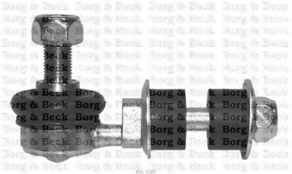 Тяга / стойка стабилизатора BORG & BECK BDL7289