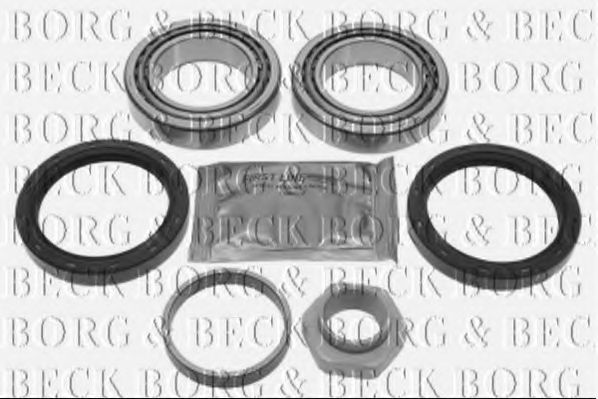 Підшипник маточини BORG & BECK BWK1055