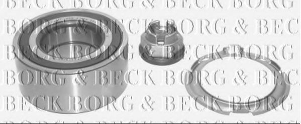 Ступичный подшипник BORG & BECK BWK961