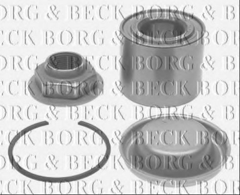 Підшипник маточини BORG & BECK BWK1107