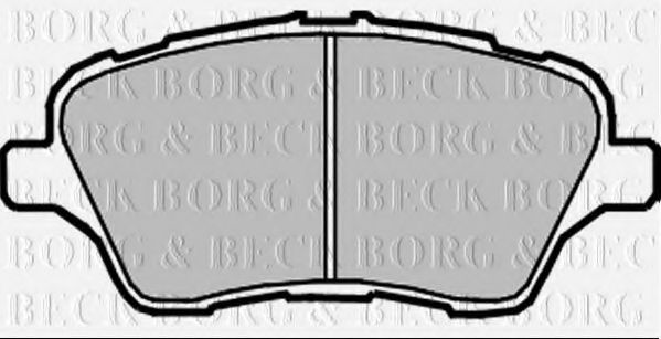 Тормозные колодки BORG & BECK BBP2379