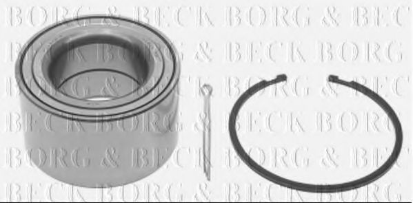 Ступичный подшипник BORG & BECK BWK1044