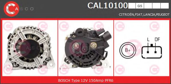 Генератор CASCO CAL10100GS GENUINE SERIES