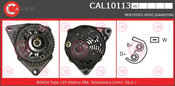 Генератор CASCO CAL10113AS BRAND NEW SERIES