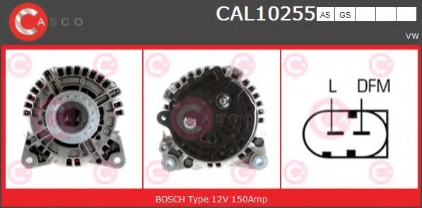 Генератор CASCO CAL10255AS BRAND NEW SERIES