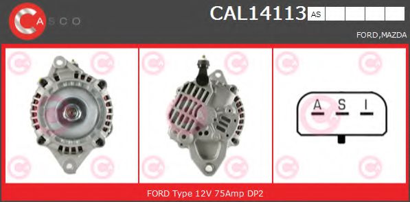 Генератор CASCO CAL14113AS BRAND NEW SERIES