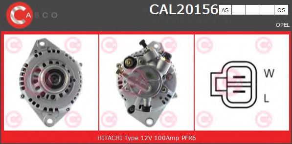 Генератор CASCO CAL20156AS BRAND NEW SERIES
