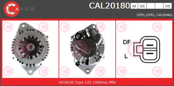 Генератор CASCO CAL20180AS BRAND NEW SERIES