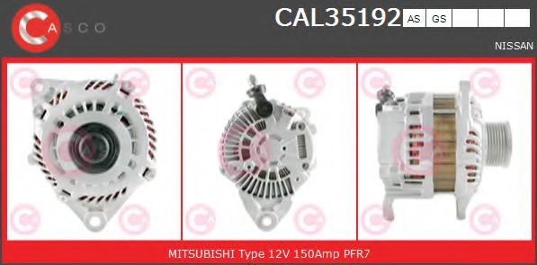 Генератор CASCO CAL35192AS BRAND NEW SERIES