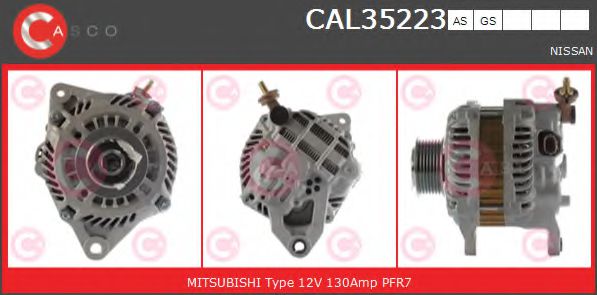 Генератор CASCO CAL35223AS BRAND NEW SERIES