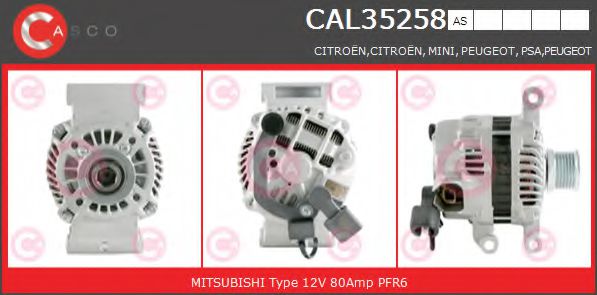 Генератор CASCO CAL35258AS BRAND NEW SERIES