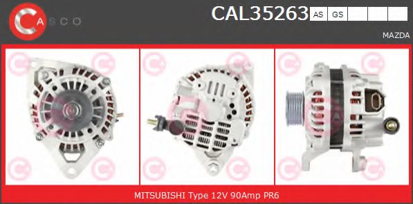 Генератор CASCO CAL35263AS BRAND NEW SERIES
