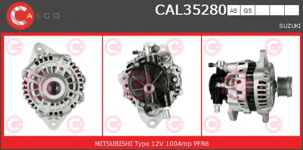 Генератор CASCO CAL35280AS BRAND NEW SERIES