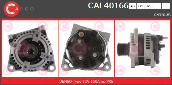 Генератор CASCO CAL40166AS BRAND NEW SERIES