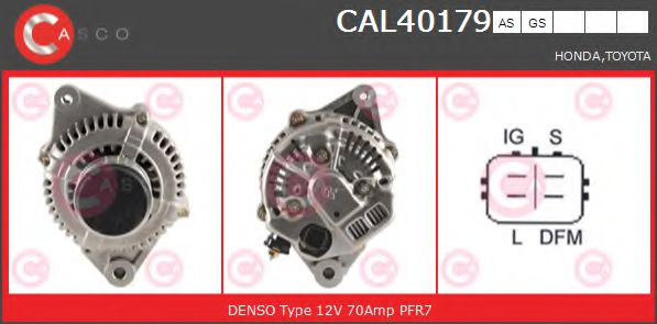 Генератор CASCO CAL40179AS BRAND NEW SERIES