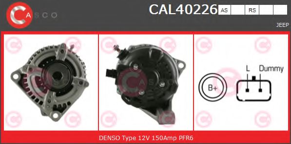 Генератор CASCO CAL40226AS BRAND NEW SERIES