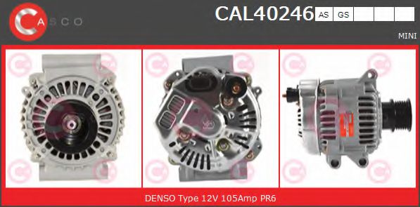 Генератор CASCO CAL40246AS BRAND NEW SERIES