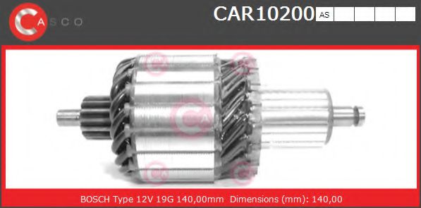 Якорь, стартер CASCO CAR10200AS BRAND NEW SERIES