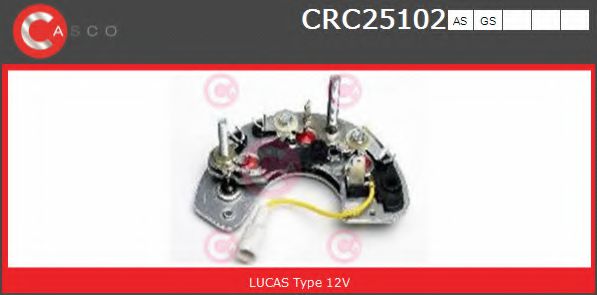 Диодный мост CASCO CRC25102AS BRAND NEW SERIES