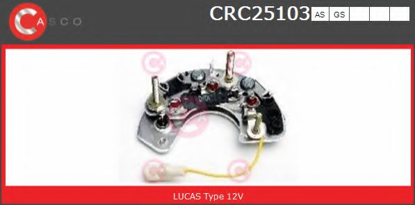 Диодный мост CASCO CRC25103AS BRAND NEW SERIES