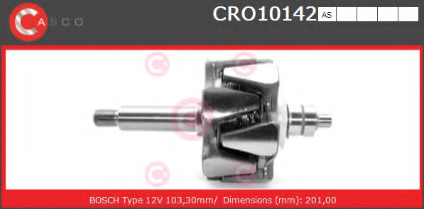 Ротор генератора CASCO CRO10142AS BRAND NEW SERIES