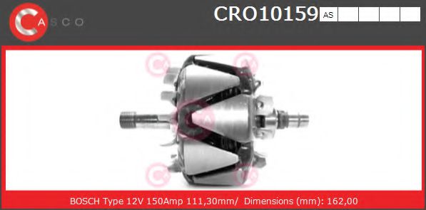 Ротор генератора CASCO CRO10159AS BRAND NEW SERIES