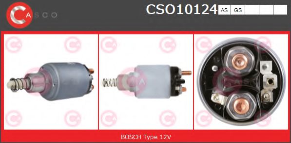 Втягивающее реле CASCO CSO10124AS BRAND NEW SERIES