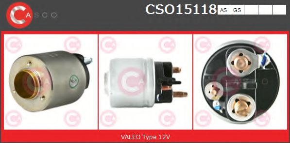Втягивающее реле CASCO CSO15118AS BRAND NEW SERIES