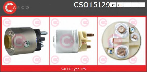 Втягивающее реле CASCO CSO15129AS BRAND NEW SERIES