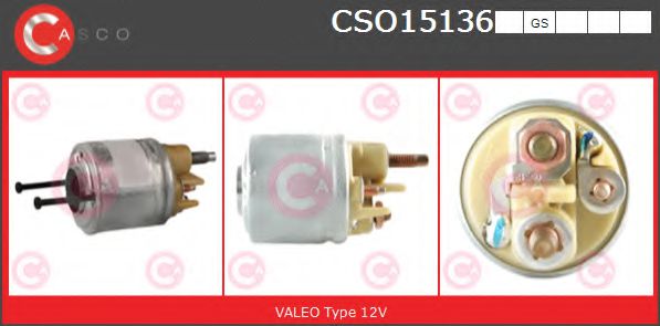 Втягивающее реле CASCO CSO15136GS GENUINE SERIES
