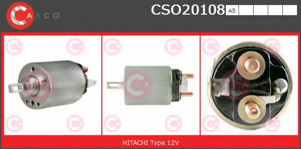Втягивающее реле CASCO CSO20108AS BRAND NEW SERIES