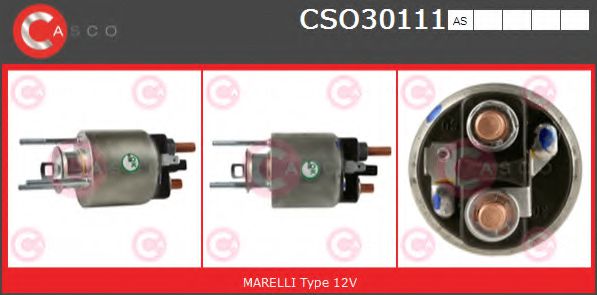 Втягивающее реле CASCO CSO30111AS BRAND NEW SERIES