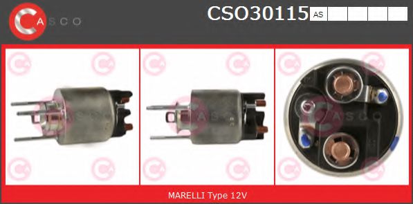 Втягивающее реле CASCO CSO30115AS BRAND NEW SERIES