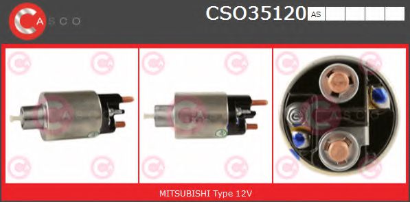 Втягивающее реле CASCO CSO35120AS BRAND NEW SERIES