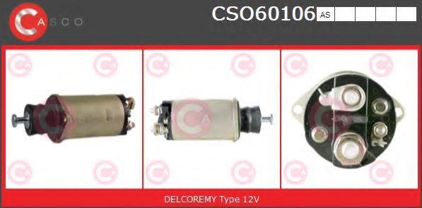 Втягивающее реле CASCO CSO60106AS BRAND NEW SERIES
