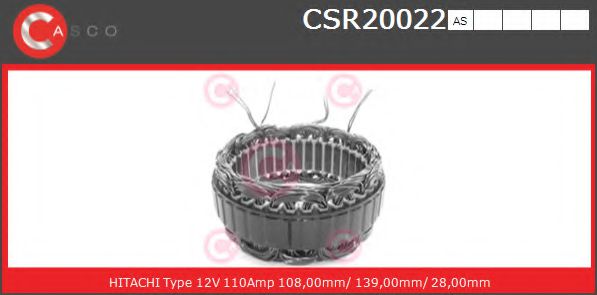Статор, генератор CASCO CSR20022AS BRAND NEW SERIES