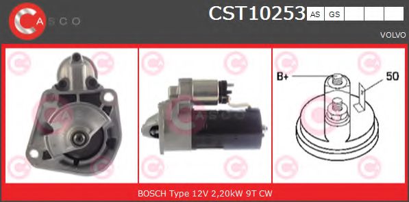 Стартер CASCO CST10253AS BRAND NEW SERIES