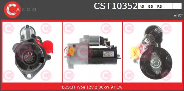 Стартер CASCO CST10352AS BRAND NEW SERIES