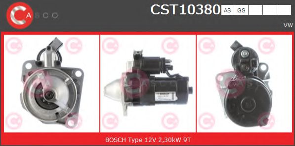 Стартер CASCO CST10380AS BRAND NEW SERIES