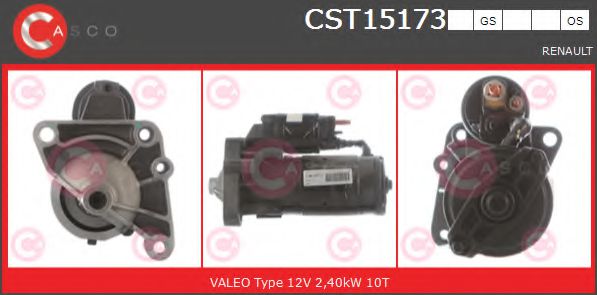 Стартер CASCO CST15173GS GENUINE SERIES