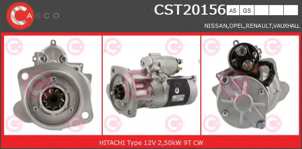 Стартер CASCO CST20156AS BRAND NEW SERIES