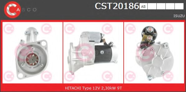 Стартер CASCO CST20186AS BRAND NEW SERIES