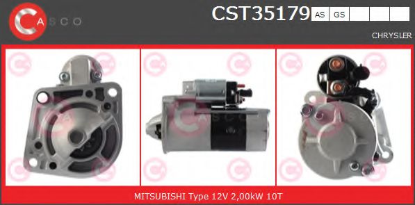Стартер CASCO CST35179AS BRAND NEW SERIES