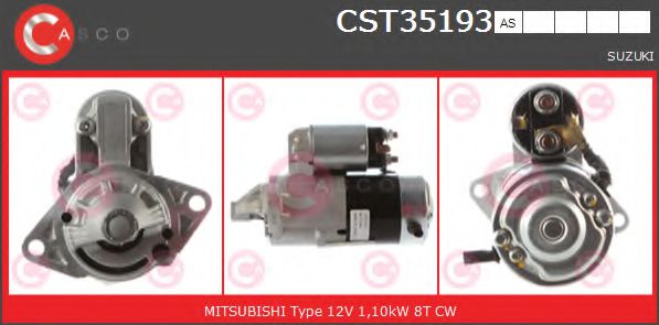 Стартер CASCO CST35193AS BRAND NEW SERIES