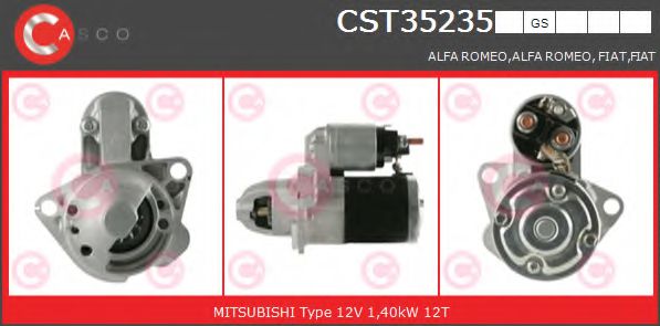 Стартер CASCO CST35235GS GENUINE SERIES