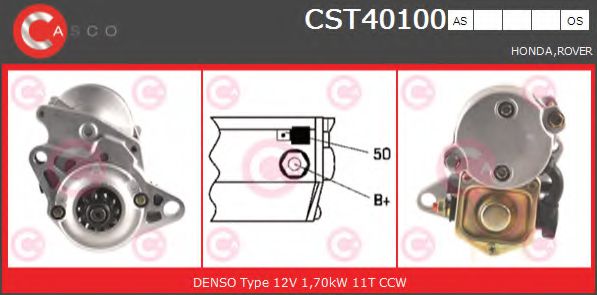 Стартер CASCO CST40100AS BRAND NEW SERIES
