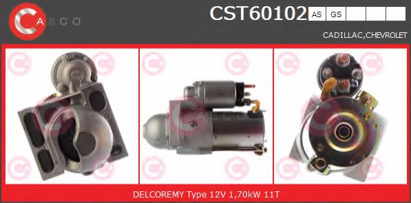 Стартер CASCO CST60102AS BRAND NEW SERIES