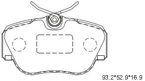 Тормозные колодки ASIMCO KD7763