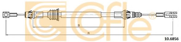 Трос ручника COFLE 10.6856